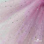 Сетка Фатин Глитер Спейс, 12 (+/-5) гр/м2, шир.150 см, 16-12/розовый - купить в Тюмени. Цена 202.08 руб.