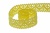 Тесьма кружевная 0621-1059, шир. 20 мм/уп. 20+/-1 м, цвет 017-жёлтый - купить в Тюмени. Цена: 507.67 руб.