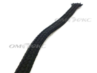 Шнурки т.3 200 см черн - купить в Тюмени. Цена: 21.69 руб.