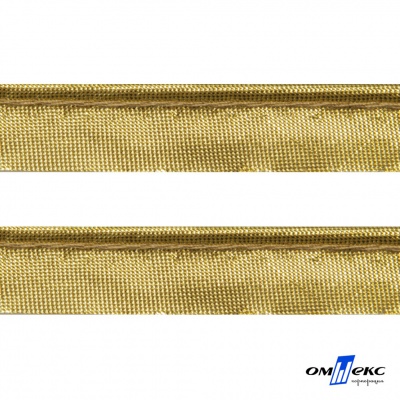 Кант атласный 136, шир. 12 мм (в упак. 65,8 м), цвет золото - купить в Тюмени. Цена: 433.08 руб.